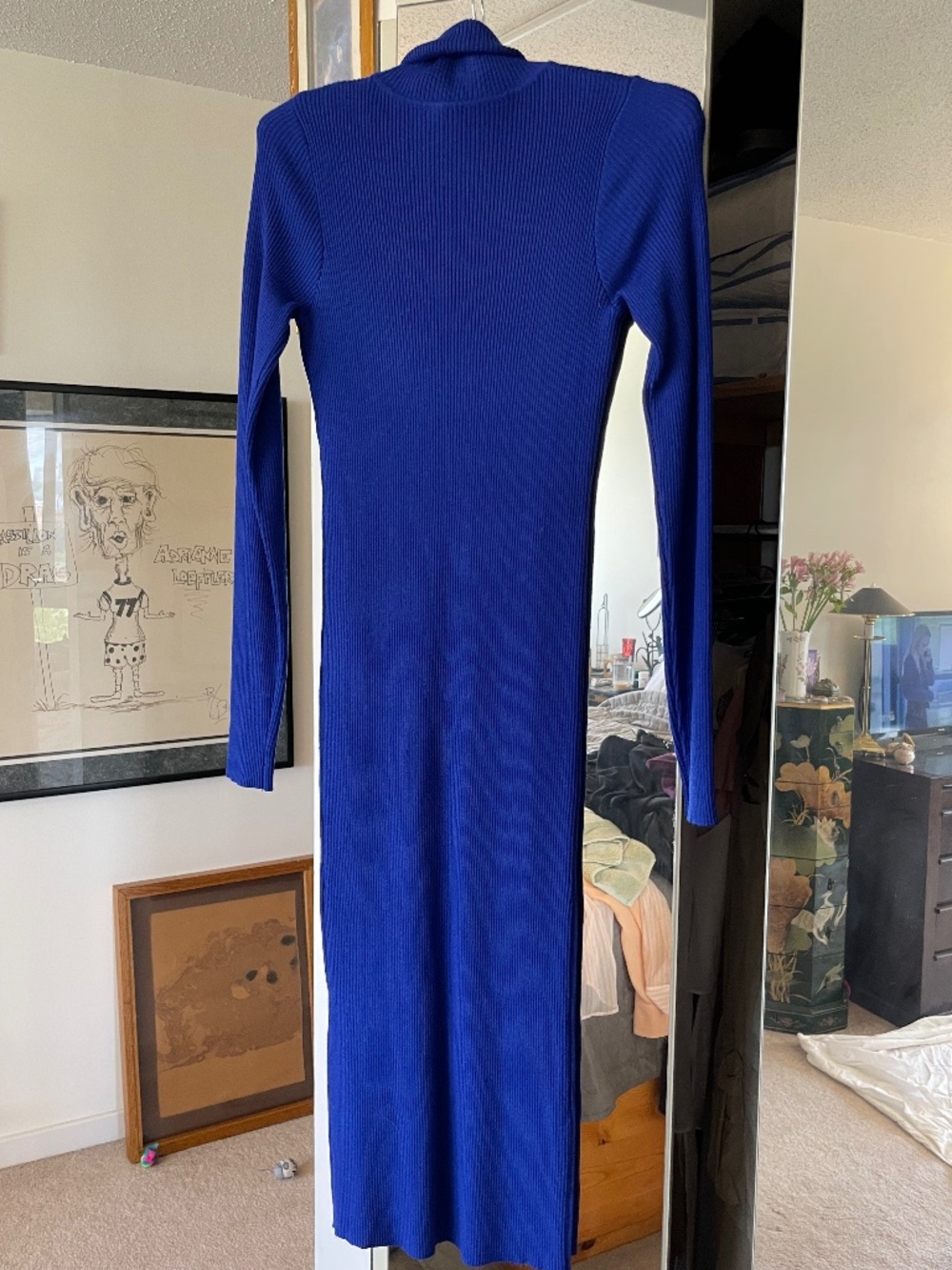 wool designer dress never worn